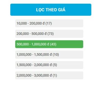 TNC Việt Nam Custom Price Filter