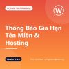 TNC – Thông Báo Gia Hạn Tên Miền & Hosting